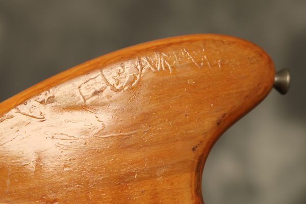 1966 Fender Mustang stripped natural body with poor refinish - Image 39