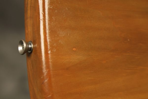 1966 Fender Mustang stripped natural body with poor refinish - Image 41