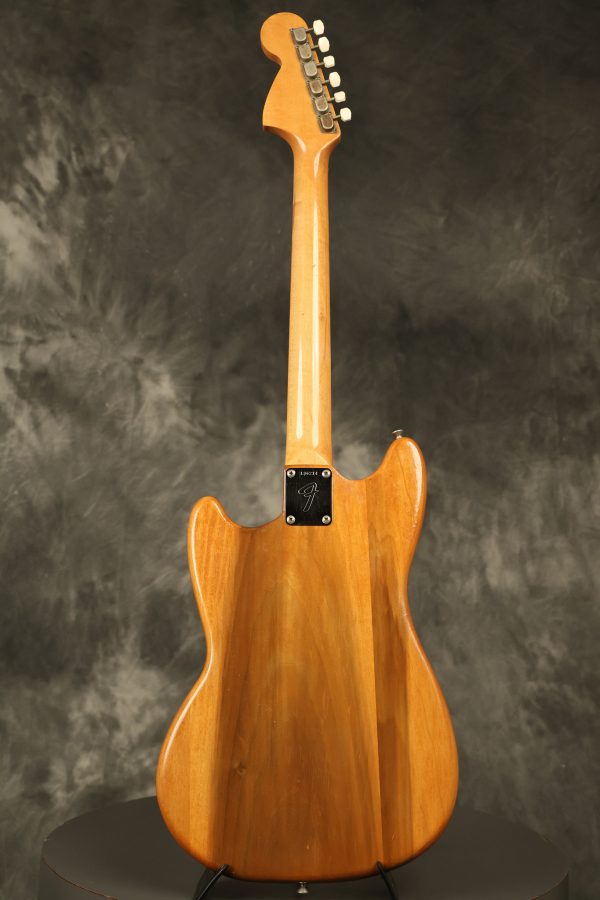 1966 Fender Mustang stripped natural body with poor refinish - Image 49