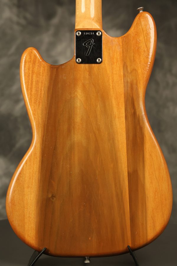 1966 Fender Mustang stripped natural body with poor refinish - Image 50