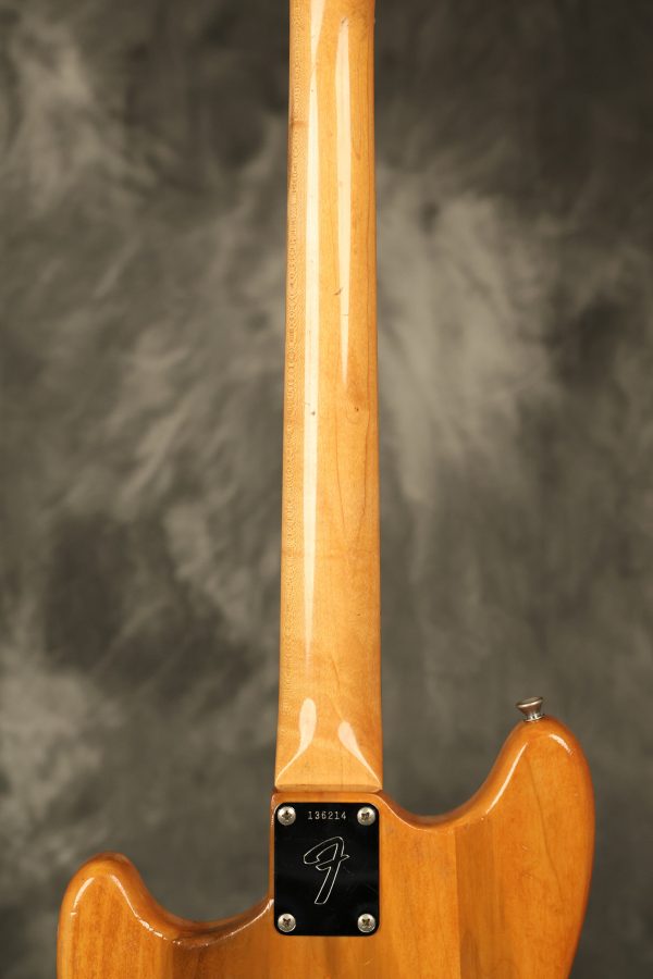 1966 Fender Mustang stripped natural body with poor refinish - Image 53