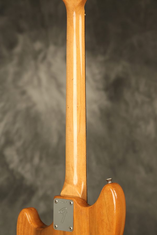 1966 Fender Mustang stripped natural body with poor refinish - Image 60