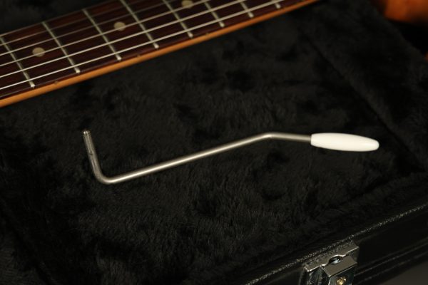 1966 Fender Mustang stripped natural body with poor refinish - Image 64