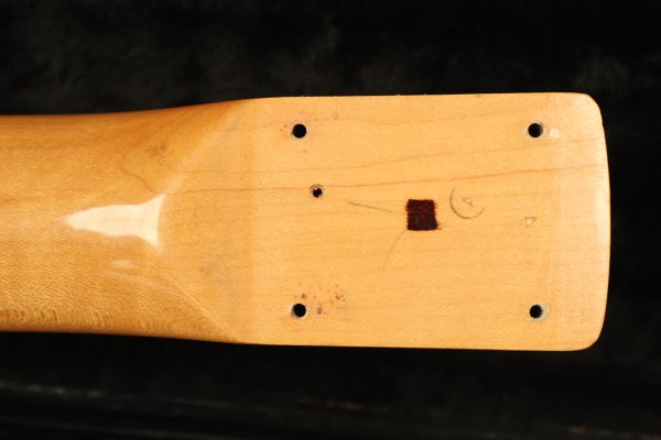 1966 Fender Mustang stripped natural body with poor refinish - Image 70