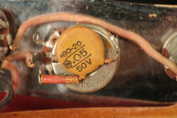 1966 Fender Mustang stripped natural body with poor refinish - Image 79