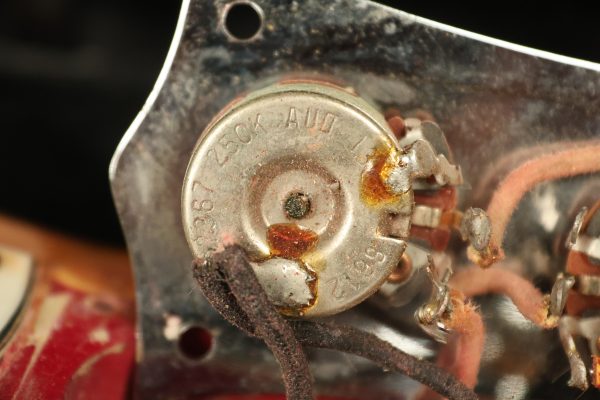 1966 Fender Mustang stripped natural body with poor refinish - Image 80