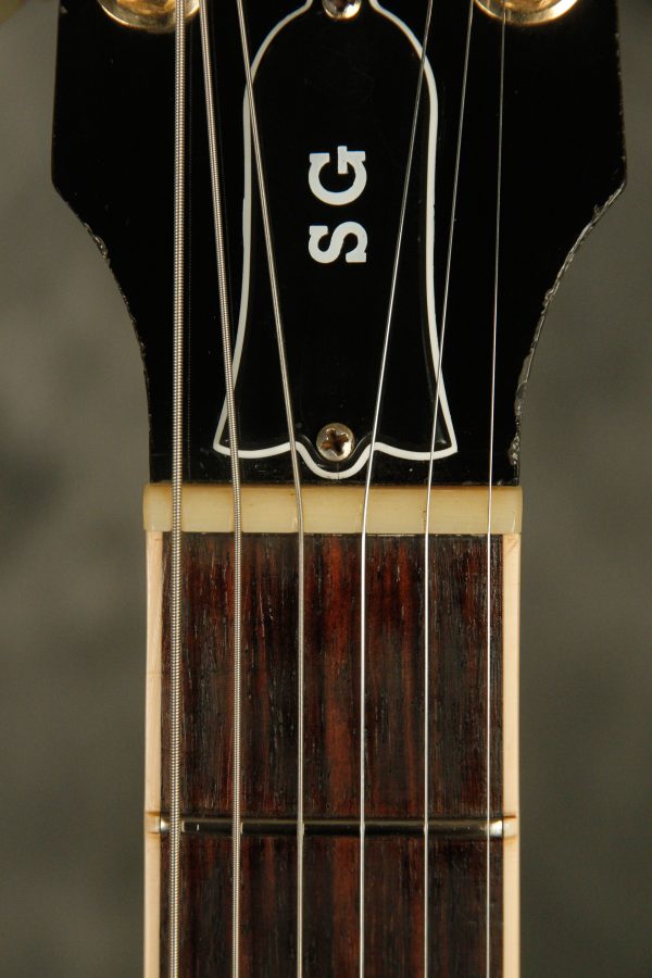 2003 Gibson SG Standard Ebony/Black with Gold Hardware - Image 6