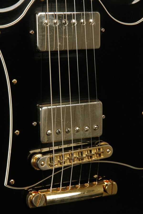 2003 Gibson SG Standard Ebony/Black with Gold Hardware - Image 9