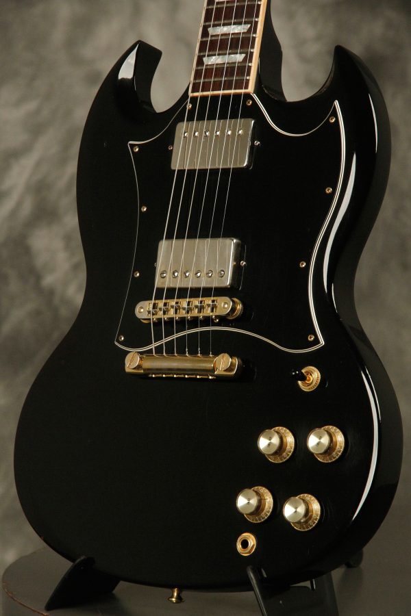 2003 Gibson SG Standard Ebony/Black with Gold Hardware - Image 14