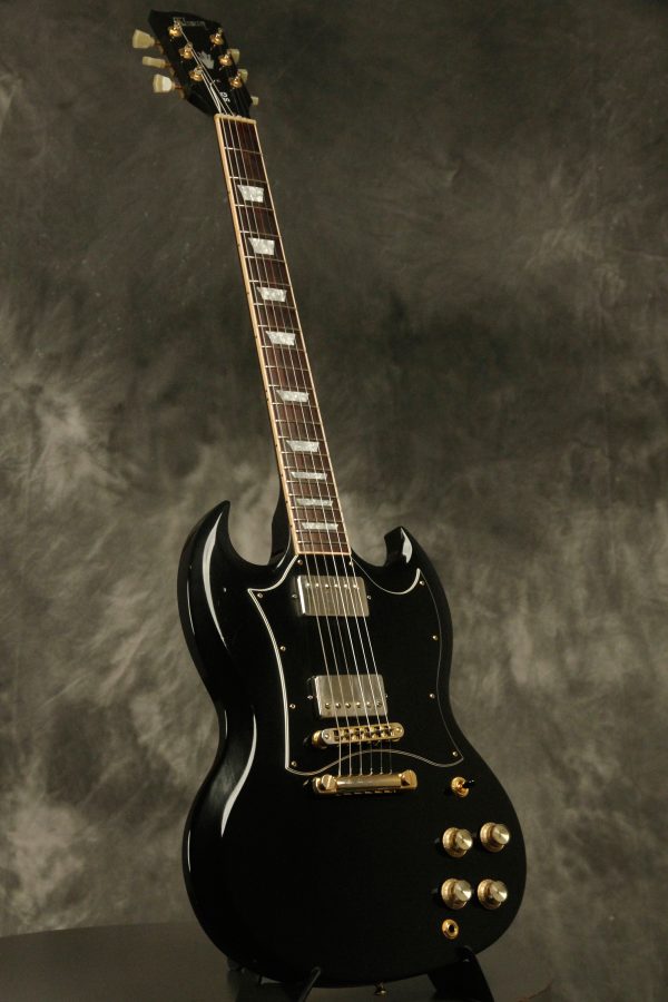 2003 Gibson SG Standard Ebony/Black with Gold Hardware - Image 20