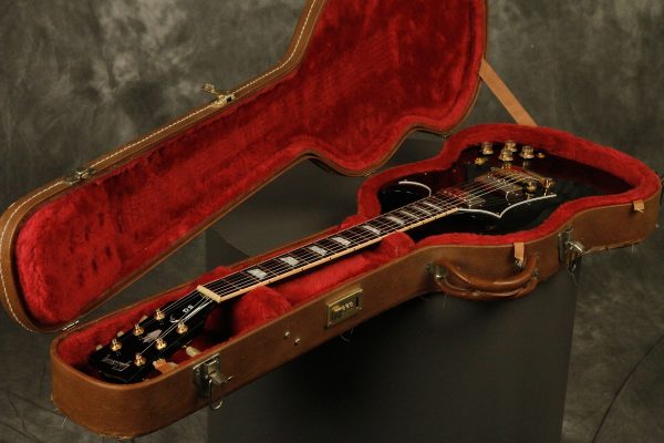 2003 Gibson SG Standard Ebony/Black with Gold Hardware - Image 49