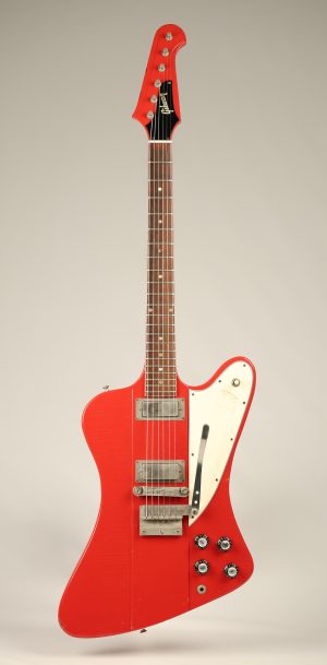1965 Gibson reverse Firebird III w/non-reverse headstock original Cardinal Red