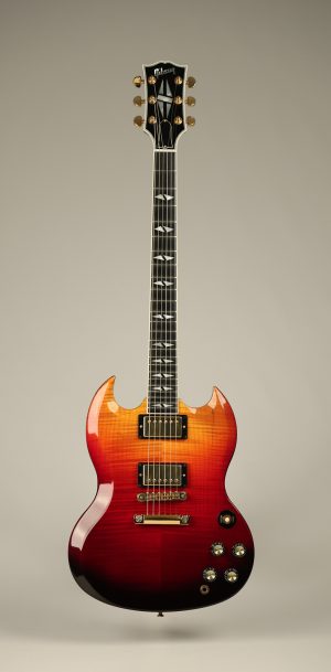 SOLD - 2003 Gibson SG Supreme Lava Burst
