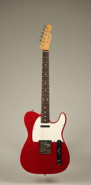 1985 Fender '62 Custom MIJ Telecaster Double Bound Candy Apple Red