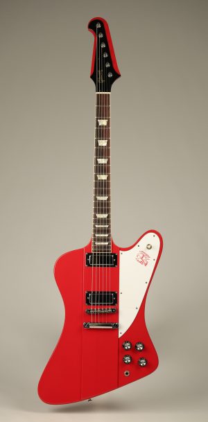 SOLD - 1990 Gibson Firebird V reissue Cardinal Red