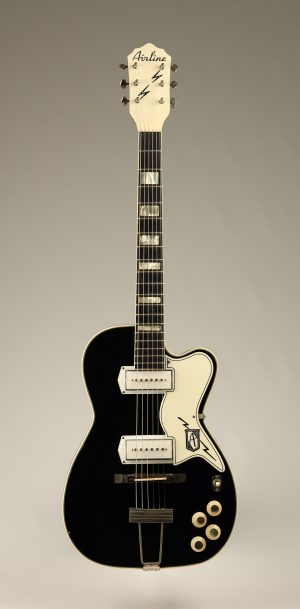 SOLD - 1960's Airline PRO model 7240 Black + White/Tuxedo