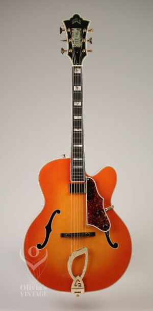 1988 Guild Artist Award in RARE Orange Sunburst w/ flame maple back + sides