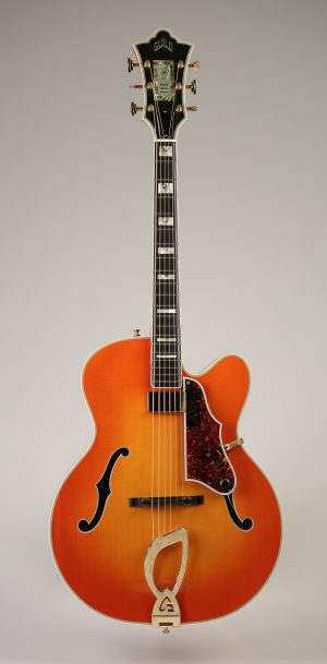 1988 Guild Artist Award in RARE Orange Sunburst w/ flame maple back + sides