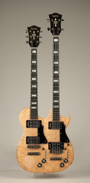 1977 Carvin DB630 Double Neck Guitar 6/4 Bass Natural Bird's Eye Maple