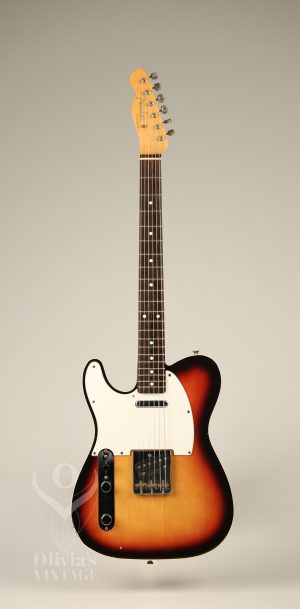 ON HOLD - 1980's Fender '62 Reissue Custom Telecaster Left Handed MIJ Sunburst