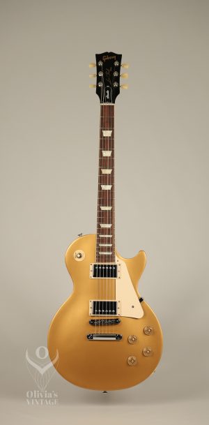 SOLD - 2025 Gibson Les Paul Studio Metallic Goldtop GC Exclusive