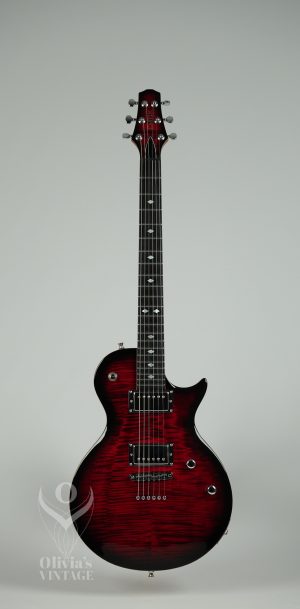 2015 Carvin Kiesel CS6 Deep Black Cherry Burst AAAA Flame Maple Top