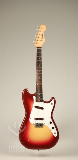 1962 Fender Duo-Sonic Shaded Sunburst/Maroonburst