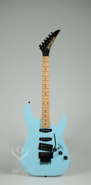 1986 Kramer F-6000 Focus Series Sonic Blue
